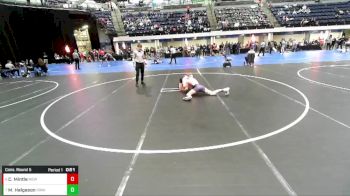 7th - 8th grade - 123 Cons. Round 5 - Mason Helgeson, Iowa vs Cole Mintle, Moyer Elite Wrestling