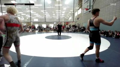 132 lbs Semifinal - Blake Nevils, Fighting Squirrels Wrestling Club vs Hagen Clint, Idaho