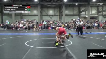 155 lbs Semifinal - Baron Rosas, Maize vs Carter Giancola, Hoxie Kids