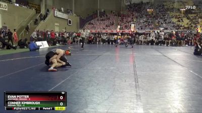 141 lbs Round 1 (16 Team) - Conner Kimbrough, Indiana Tech vs Evan Potter, Southern Oregon