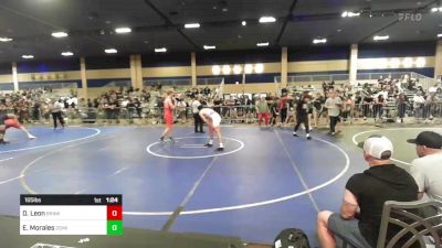 165 lbs Round Of 32 - Daryn Leon, Brawley Wr Ac vs Enzo Morales, Dominate WC