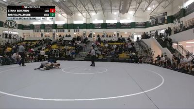 132 lbs 1st & 3rd (16 Team) - Joshua Palmore, Woodland, Cartersville vs Ethan Edwards, Cass