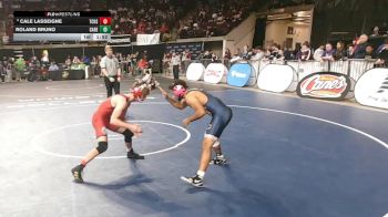 D 2 144 lbs Champ. Round 2 - Roland Bruno, Carencro vs Cale Lasseigne, Teurlings Catholic