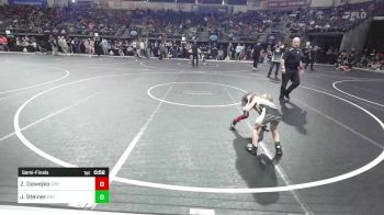 53 lbs Semifinal - Zachary Dawejko, Panther Youth Wrestling vs Jackson Steiner, Florida National Team