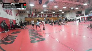 118-128 lbs Round 3 - Leilani Elamparo, Revival School Of Wrestling vs AnnaSophia Sapina, High Desert Wrestling Club