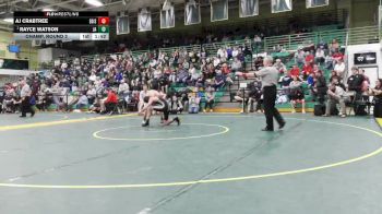 120 lbs Champ. Round 2 - Rayce Watson, Jonathan Alder vs AJ Crabtree, Edison