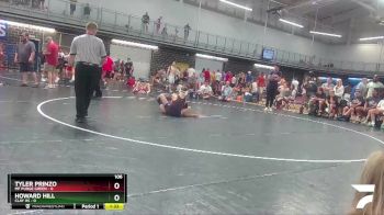 106 lbs Placement Matches (16 Team) - Tyler Prinzo, MF Purge Green vs Howard Hill, Clay HS