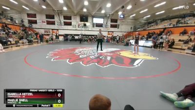 105B Round 3 - Maelie Snell, Pinedale vs Isabella Hetzel, Thermopolis