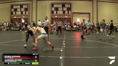 120 lbs Champ. Round 1 - Georgi Sezenias, Marc Aurelle vs Harrison Accorsi, Fish Eye Wrestling