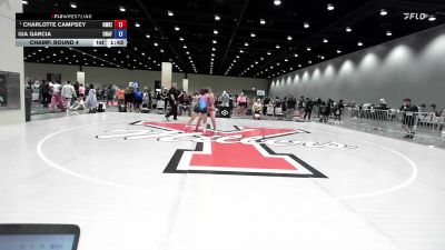 155 lbs Champ. Round 4 - Charlotte Campsey, Omada Kitrinos vs Gia Garcia, Unaffltied