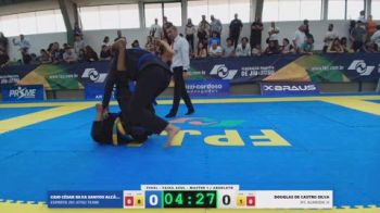 DOUGLAS DE CASTRO SILVA vs CAIO CÉSAR SILVA SANTOS ALCÂNTAR 2026 FPJJ Copa Grandes Mestres Etapa 3