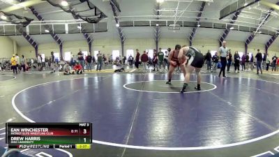 285 lbs Champ. Round 2 - Ean Winchester, Patriot Elite Wrestling Club vs Drew Harris, Ohio University