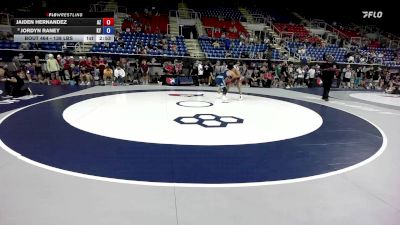 138 lbs Champ. Rd Of 128 - Jaiden Hernandez, AZ vs Jordyn Raney, KY