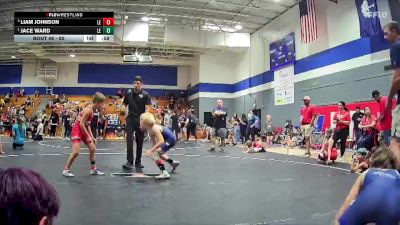 80 lbs Round 2 - Jace Ward, Knights Youth Wrestling vs Liam Johnson, Legacy Elite Wrestling Club