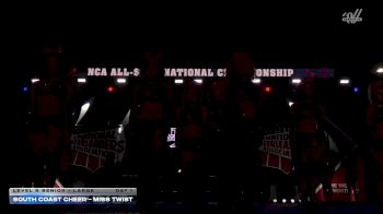 South Coast Cheer - Miss Twist [2026 L5 Senior - Large Day 1] 2026 NCA All-Star National Championship