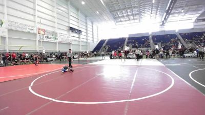 43 lbs Round Of 16 - Levi Escarcega, Manu WC vs Lucas Gonzalez, Inland Elite WC