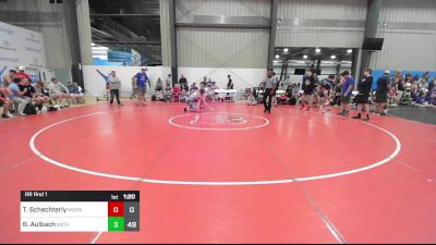 155 lbs Rr Rnd 1 - Tom Schechterly, Mat Assassins Blue vs Braylenn Aulbach, Michigan Premeir Gold