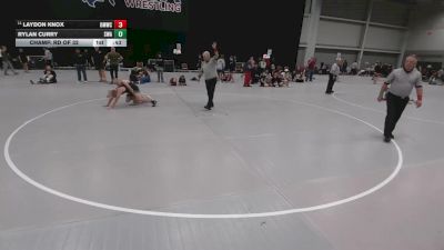 105 lbs Champ. Rd Of 32 - Laydon Knox, Open Mats Wrestling Club vs Rylan Curry, Shelton Wrestling Academy