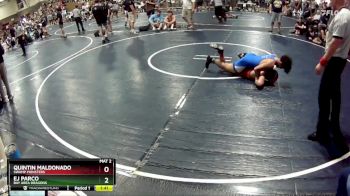 155 lbs Quarterfinal - Quintin Maldonado, Swamp Monsters vs Ej Parco, Bay Area Dragons