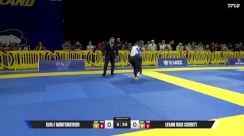 Leann Rose Corbitt vs Elva E Montemayhor 2025 Pan IBJJF Jiu-Jitsu No-Gi Championship