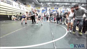 100 lbs Consolation - Royce Baugh, Team Tulsa Wrestling Club vs Rowdy Howell, Madill Takedown