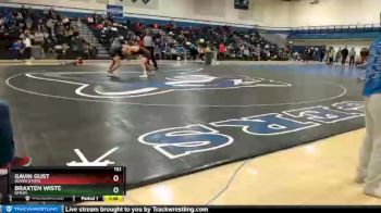 152 lbs Quarterfinal - Braxten Wiste, GMLOS vs Gavin Gust, Dover-Eyota