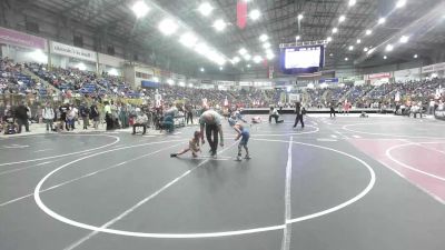 46 lbs Round Of 16 - Romen Craft, No Escape Wrestling vs Jameson Marquez, Alamosa Wrestling