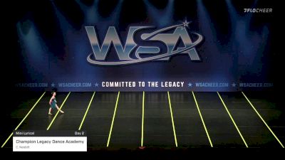 Champion Legacy Dance Academy - C. Nesbitt [2022 Mini Lyrical Day 2] 2022 WSA South Dakota
