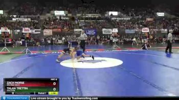 Quarterfinal - Talan Trettin, Gallatin vs Zach Morse, Billings West