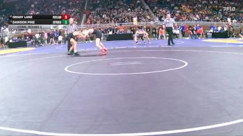 D2-106 lbs Cons. Round 2 - Grady Lanz, Portland vs Dawson Pike, Cedar Springs
