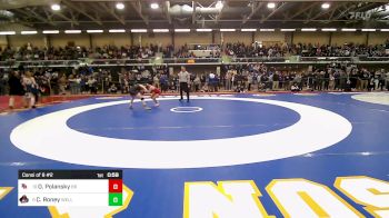 107 lbs Consi Of 8 #2 - Olivia Polansky, Bridgewater-Raynham vs Claire Roney, Wellesley