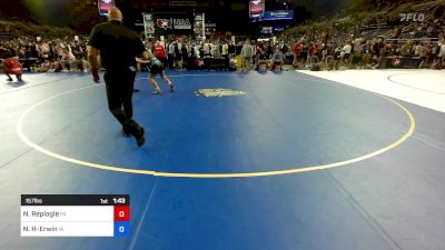 157 lbs Cons 32 #1 - Nathaniel Replogle, PA vs Noah Howk-Erwin, IA