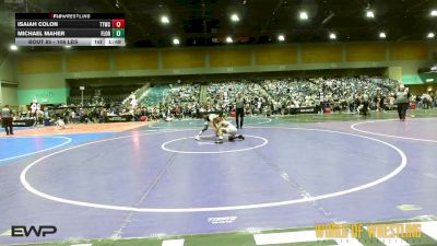 106 lbs Quarterfinal - Isaiah Colon, Tulare Titans Wrestling Club vs Michael Maher, Florida Elite Wrestling