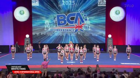 Crimson Heat - White Fang [2025 L5 International Open Finals] 2025 The Cheerleading Worlds