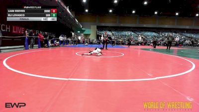 76 lbs Final - Liam Reeves, Steel Valley Renegades vs Eli Lovasco, Savage House Wrestling Club