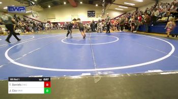 Rr Rnd 1 - Tytin Daniels, Checotah Matcats vs Jaycee Cox, Sperry Wrestling Club