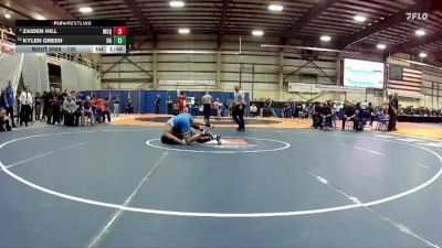 120 lbs Quarterfinal - Kylen Green, Damonte Ranch vs Zaiden Hill, Mcqueen