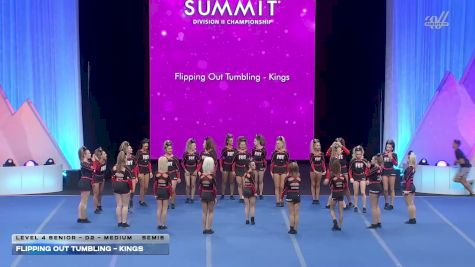 Flipping Out Tumbling - KINGS [2026 L4 Senior - D2 - Medium Semis] 2026 The D2 Summit