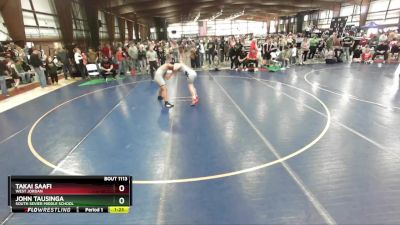 145+ Quarterfinal - Takai Saafi, West Jordan vs John Tausinga, South Sevier Middle School