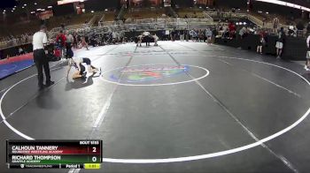 63 lbs Round 2 - Richard Thompson, Grapple Academy vs Calhoun Tannery, Roundtree Wrestling Academy