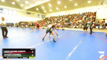 113 lbs Champ. Round 2 - Logan Wagner-Roberts, Eastvale Elite vs Antonio Camarena, Villa Park High School Wrestli