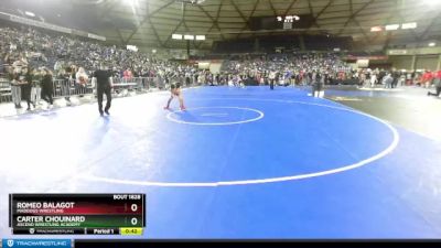 67 lbs Champ. Round 1 - Romeo Balagot, Maddogs Wrestling vs Carter Chouinard, Ascend Wrestling Academy