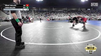 B4A-285 lbs Quarterfinal - Aiden Willard, Weatherford vs Brody Wallace, Sulphur