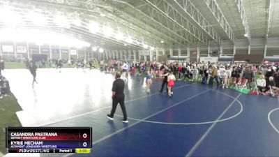 115 lbs 3rd Place Match - Casandra Pastrana, Defiant Wrestling Club vs Kyrie Mecham, Altamont Longhorn Wrestling