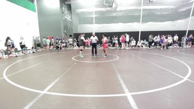 190 lbs Round 4 - Daesha Solomon, McDonald County High School Wr vs Tessalynn Goodner, Unaffiliated