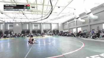 120 lbs Consi Of 8 #2 - Angel Stimson, East Lyme/Norwich Tech vs Aj Stefano, Waterford