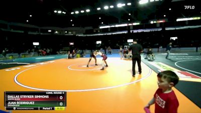 175 lbs Cons. Round 4 - Juan Rodriguez, Grandview vs Dallas Stryker Simmons, White River