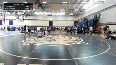 190 lbs Round Of 16 - Lucas Judd, Lyman Mem/Windham Tech vs Rami Lakehal, Beat The Streets Boston