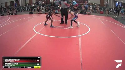 60 lbs Finals (8 Team) - Jalen Alejos, Ares Black vs Oliver Umlauf, Untouchables