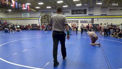 JV-39 lbs Round 2 - Christian Simmons, Independence vs Jay Georgen, West Delaware, Manchester